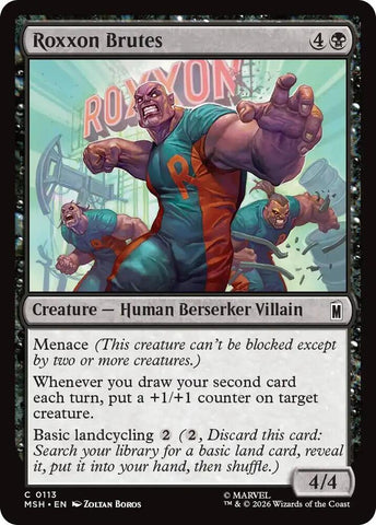 Roxxon Brutes (Foil) (Marvel Super Heroes)(MSH)(113)(C)