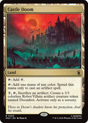 Castle Doom (Foil) (Marvel Super Heroes)(MSH)(263)(R)