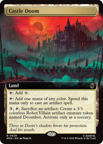 Castle Doom (Extended Art) (Foil) (Marvel Super Heroes)(MSH)(429)(R)