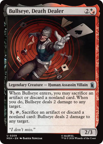 Bullseye, Death Dealer (Marvel Super Heroes)(MSH)(209)(U)