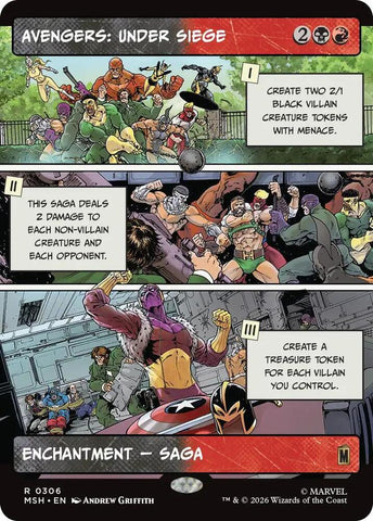 Avengers: Under Siege (Borderless) (Marvel Super Heroes)(MSH)(306)(R)