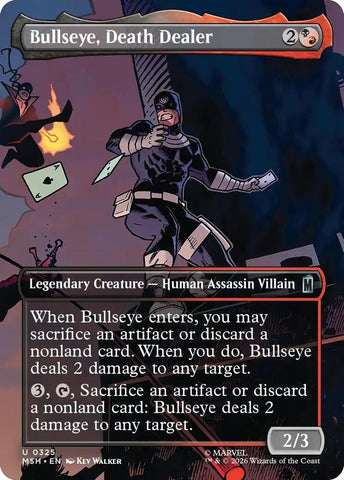 Bullseye, Death Dealer (Borderless) (Marvel Super Heroes)(MSH)(325)(U)