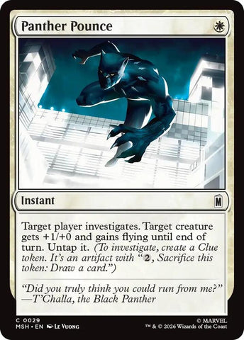 Panther Pounce (Marvel Super Heroes)(MSH)(29)(C)