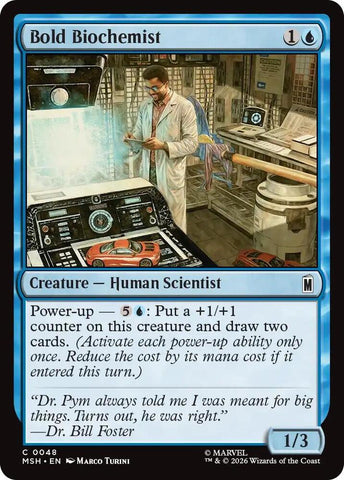 Bold Biochemist (Marvel Super Heroes)(MSH)(48)(C)