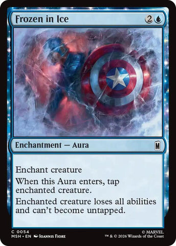 Frozen in Ice (Foil) (Marvel Super Heroes)(MSH)(54)(C)