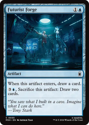 Futurist Forge (Foil) (Marvel Super Heroes)(MSH)(55)(C)