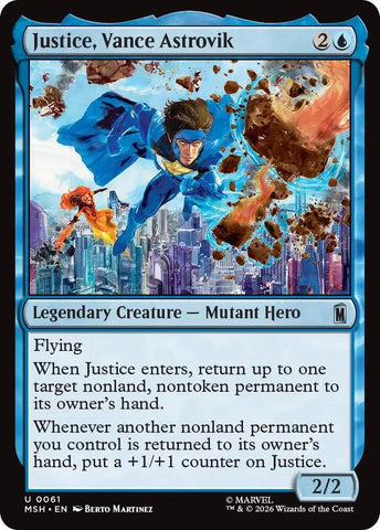 Justice, Vance Astrovik (Marvel Super Heroes)(MSH)(61)(U)