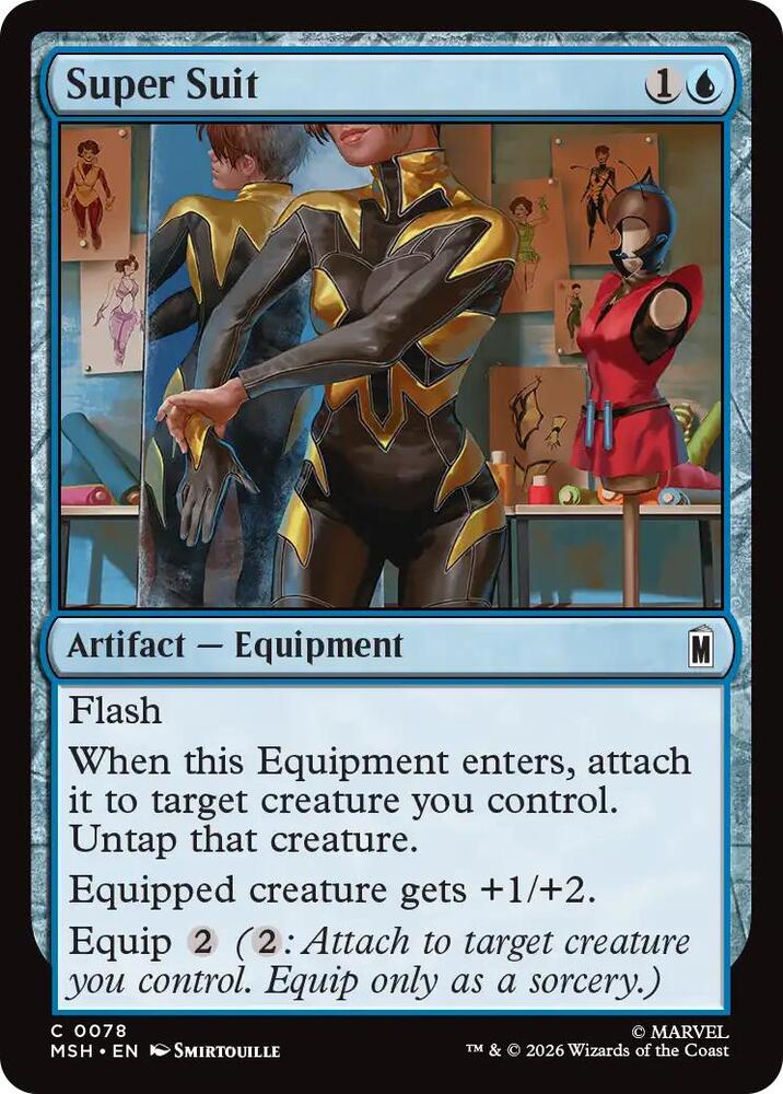 Super Suit (Foil) (Marvel Super Heroes)(MSH)(78)(C)