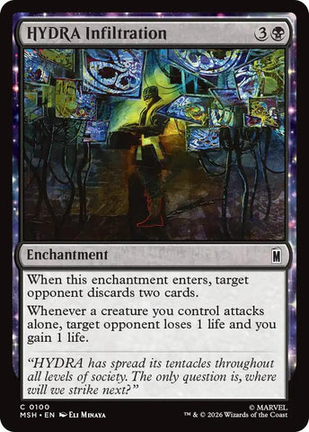 HYDRA Infiltration (Foil) (Marvel Super Heroes)(MSH)(100)(C)