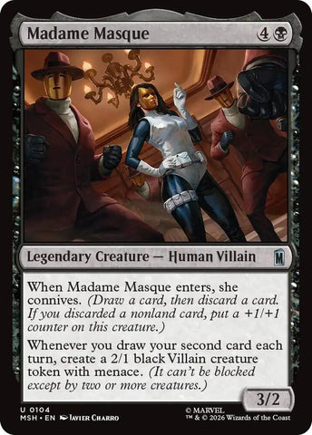 Madame Masque (Foil) (Marvel Super Heroes)(MSH)(104)(U)
