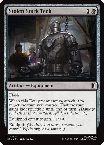 Stolen Stark Tech (Foil) (Marvel Super Heroes)(MSH)(114)(C)