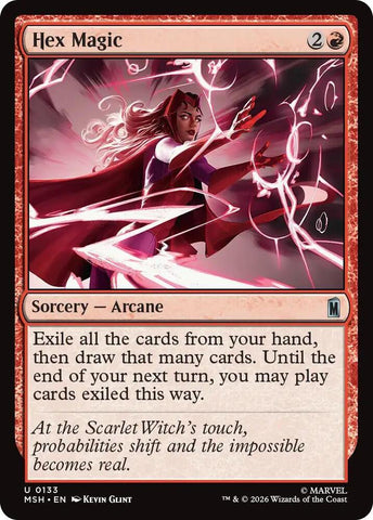 Hex Magic (Foil) (Marvel Super Heroes)(MSH)(133)(U)
