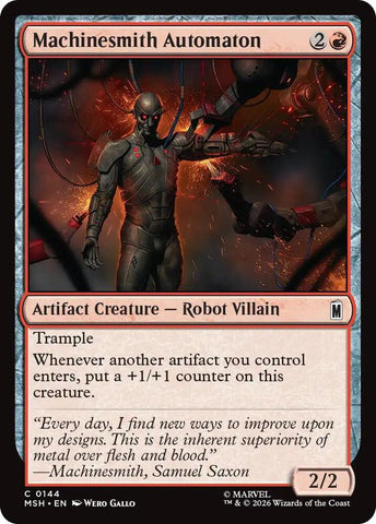 Machinesmith Automaton (Marvel Super Heroes)(MSH)(144)(C)