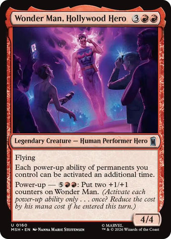 Wonder Man, Hollywood Hero (Marvel Super Heroes)(MSH)(160)(U)