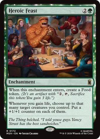 Heroic Feast (Marvel Super Heroes)(MSH)(172)(R)