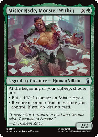 Mister Hyde, Monster Within (Marvel Super Heroes)(MSH)(176)(U)