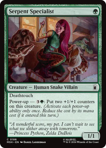 Serpent Specialist (Foil) (Marvel Super Heroes)(MSH)(186)(C)