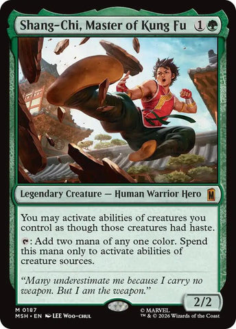Shang-Chi, Master of Kung Fu (Foil) (Marvel Super Heroes)(MSH)(187)(M)