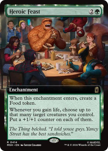 Heroic Feast (Extended Art) (Marvel Super Heroes)(MSH)(414)(R)