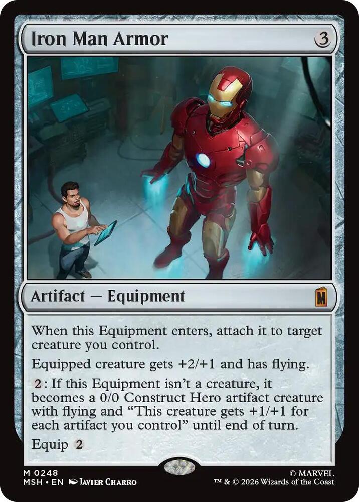 Iron Man Armor (Marvel Super Heroes)(MSH)(248)(M)