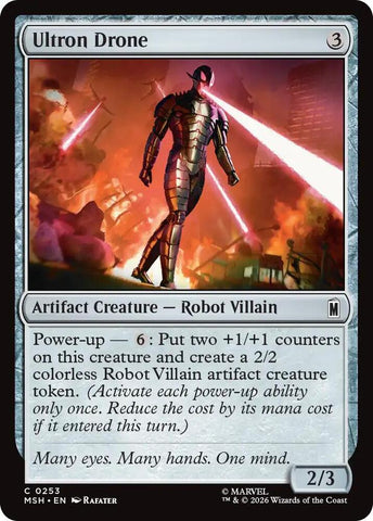 Ultron Drone (Marvel Super Heroes)(MSH)(253)(C)