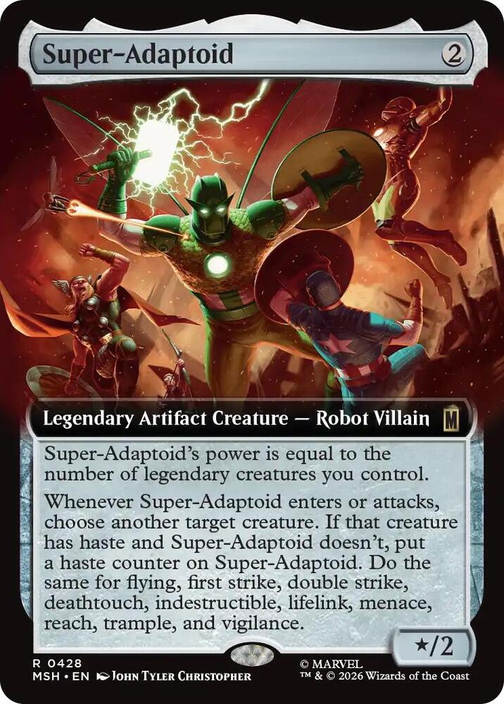 Super-Adaptoid (Extended Art) (Marvel Super Heroes)(MSH)(428)(R)