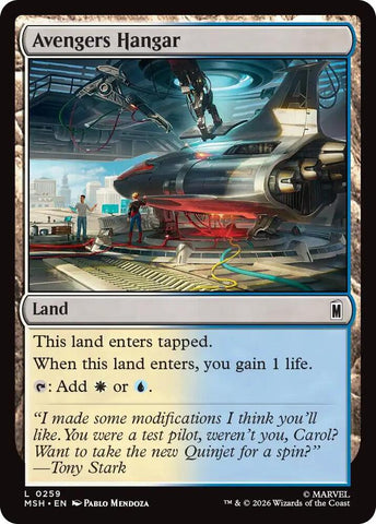 Avengers Hangar (Foil) (Marvel Super Heroes)(MSH)(259)(L)