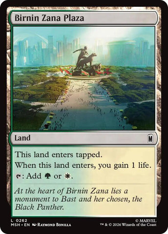 Birnin Zana Plaza (Marvel Super Heroes)(MSH)(262)(L)