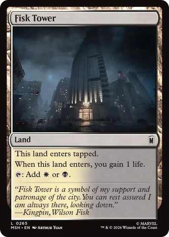 Fisk Tower (Marvel Super Heroes)(MSH)(265)(L)