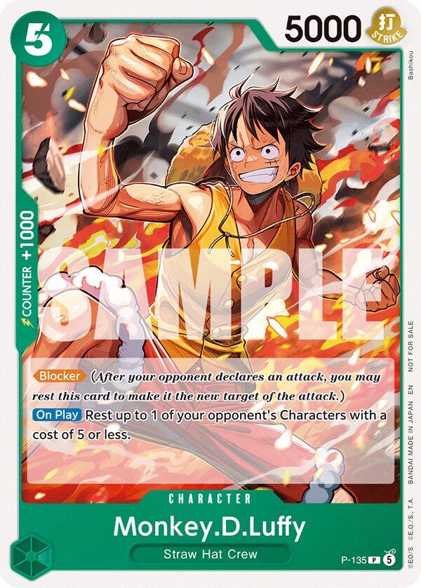 Monkey.D.Luffy [OP16 Release Event] (One Piece Promotion Cards)(P-135)(PR)