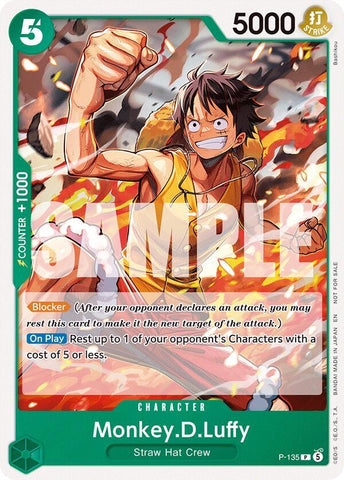 Monkey.D.Luffy [OP16 Release Event] (One Piece Promotion Cards)(P-135)(PR)