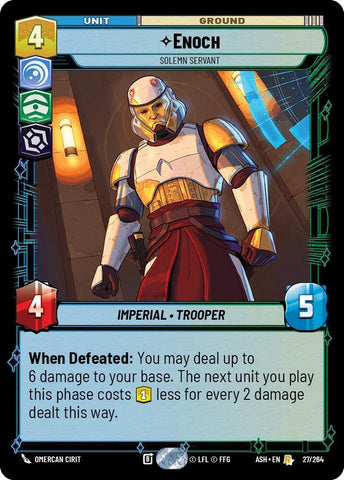 Enoch - Solemn Servant (Ashes of the Empire)(ASH-27/264)(R)