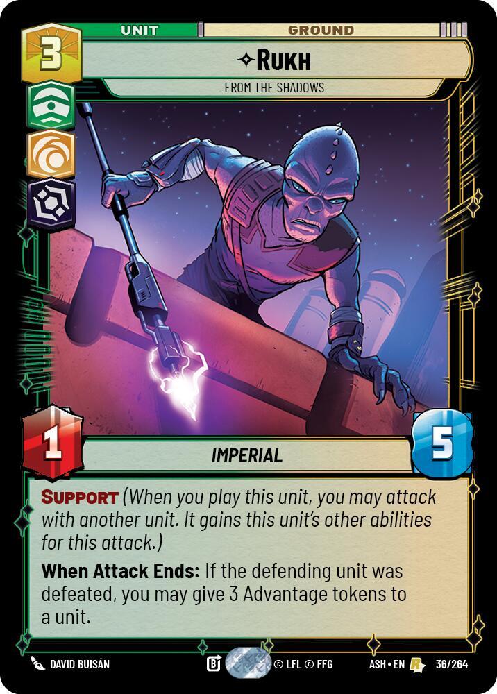 Rukh - From the Shadows (Ashes of the Empire)(ASH-36/264)(R)