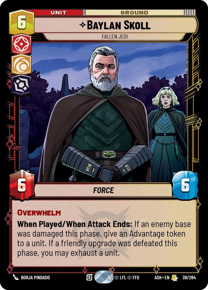 Baylan Skoll - Fallen Jedi (Ashes of the Empire)(ASH-39/264)(R)