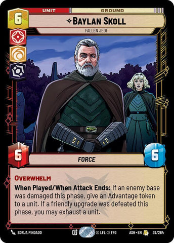 Baylan Skoll - Fallen Jedi (Ashes of the Empire)(ASH-39/264)(R)