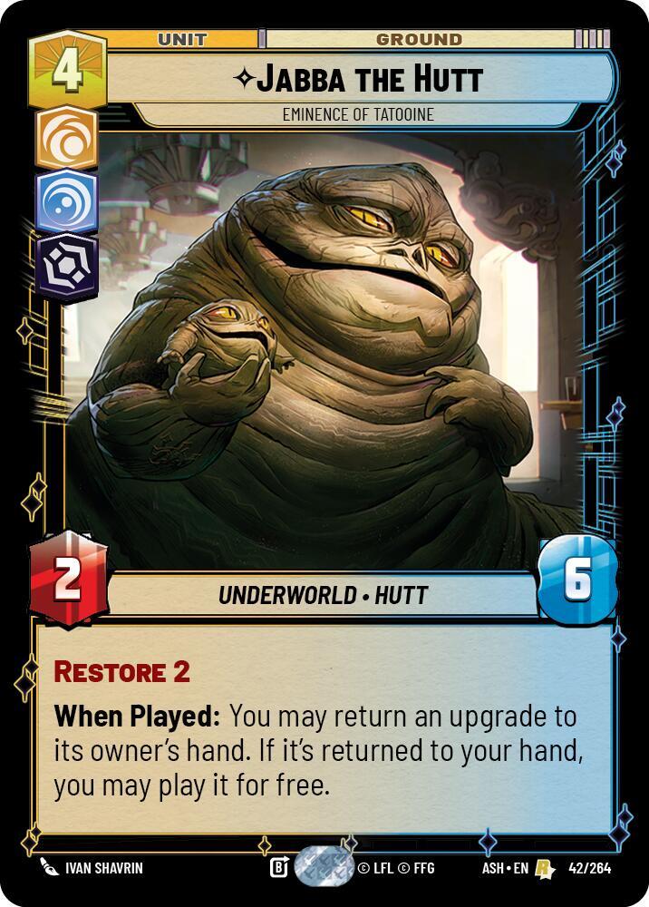 Jabba the Hutt - Eminence of Tatooine (Ashes of the Empire)(ASH-42/264)(R)