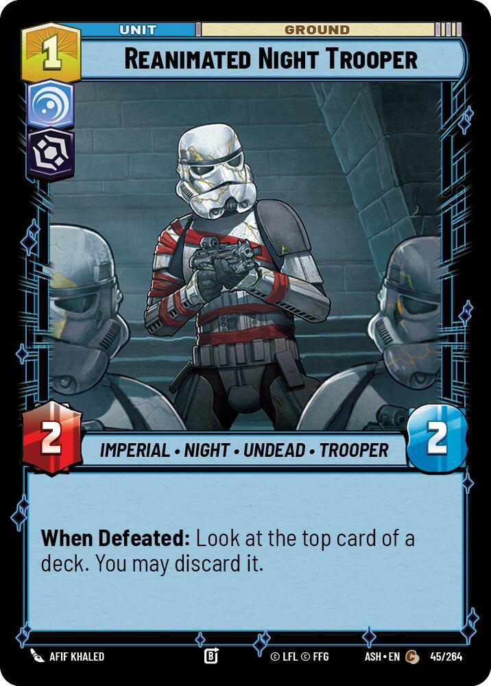 Reanimated Night Trooper (Ashes of the Empire)(ASH-45/264)(C)
