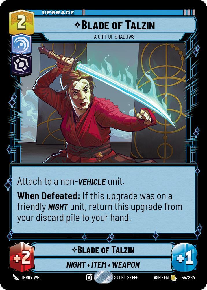 Blade of Talzin - A Gift of Shadows (Ashes of the Empire)(ASH-55/264)(R)