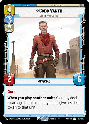 Cobb Vanth - Let Me Handle This (Ashes of the Empire)(ASH-60/264)(R)