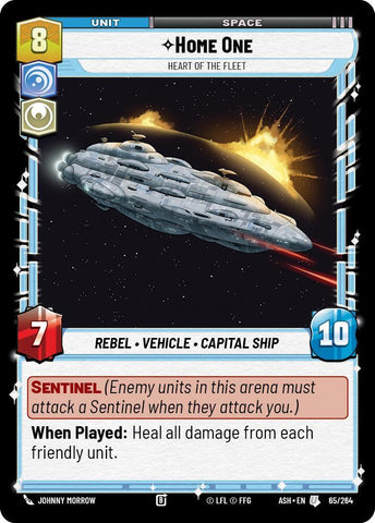 Home One - Heart of the Fleet (Ashes of the Empire)(ASH-65/264)(U)