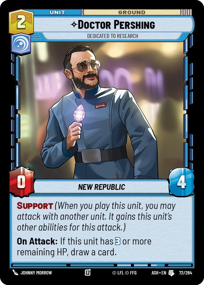 Doctor Pershing - Dedicated to Research (Ashes of the Empire)(ASH-72/264)(U)