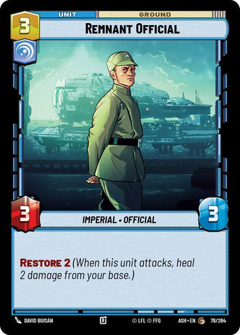 Remnant Official (Ashes of the Empire)(ASH-76/264)(C)