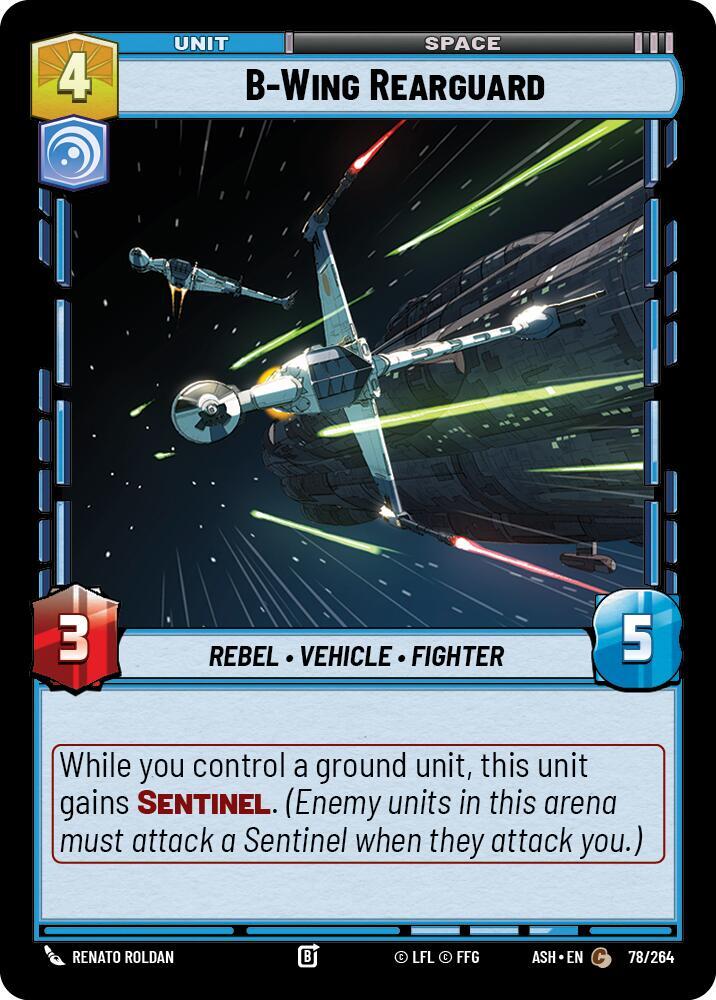 B-Wing Rearguard (Ashes of the Empire)(ASH-78/264)(C)