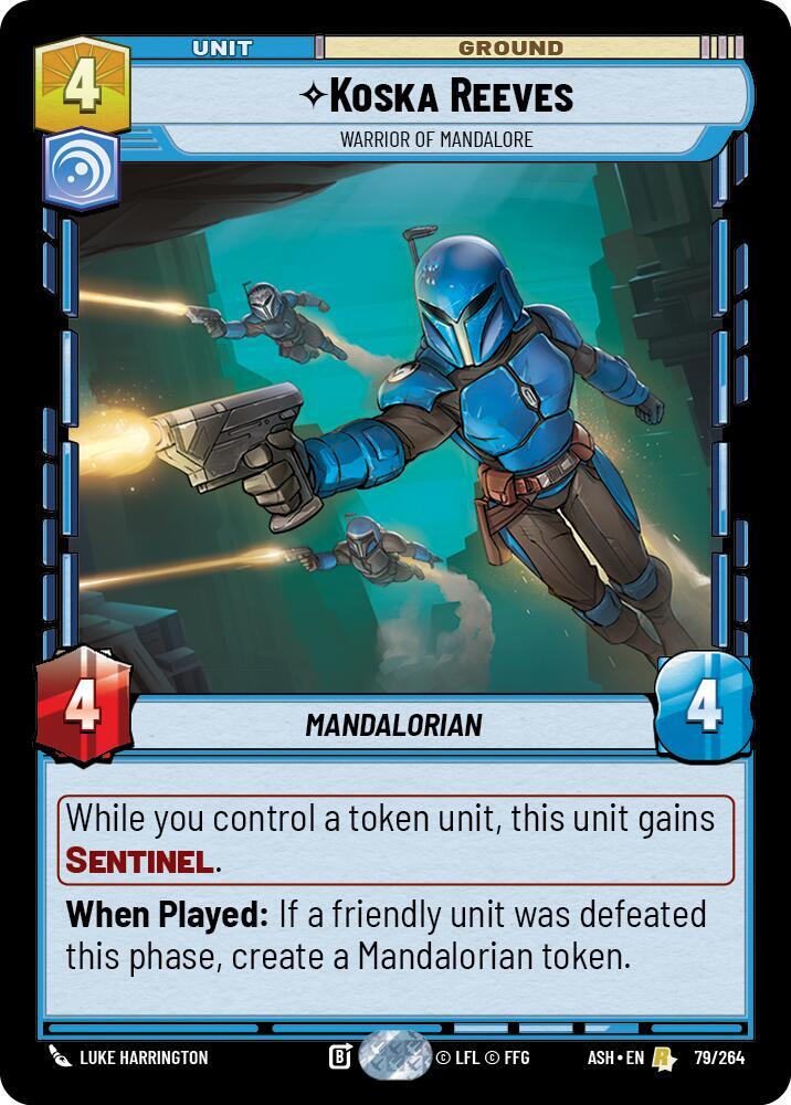 Koska Reeves - Warrior of Mandalore (Ashes of the Empire)(ASH-79/264)(R)