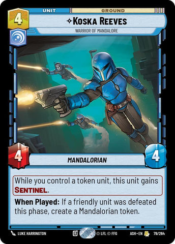 Koska Reeves - Warrior of Mandalore (Ashes of the Empire)(ASH-79/264)(R)