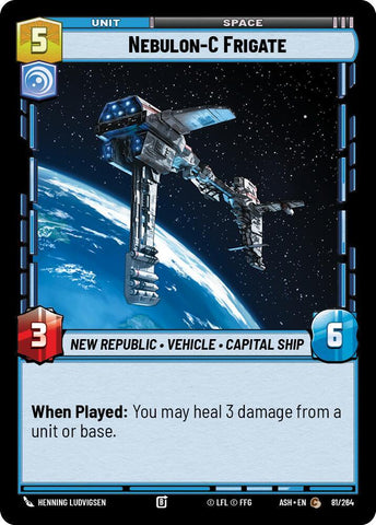 Nebulon-C Frigate (Ashes of the Empire)(ASH-81/264)(C)