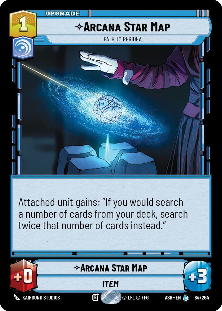 Arcana Star Map - Path to Peridea (Ashes of the Empire)(ASH-84/264)(L)
