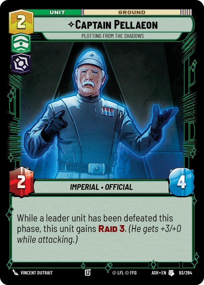 Captain Pellaeon - Plotting from the Shadows (Ashes of the Empire)(ASH-93/264)(U)