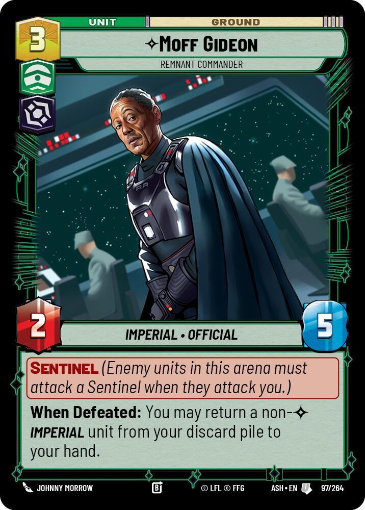 Moff Gideon - Remnant Commander (Ashes of the Empire)(ASH-97/264)(U)