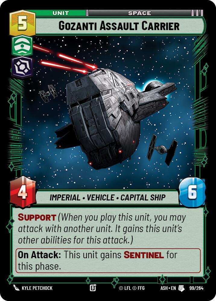 Gozanti Assault Carrier (Ashes of the Empire)(ASH-99/264)(U)